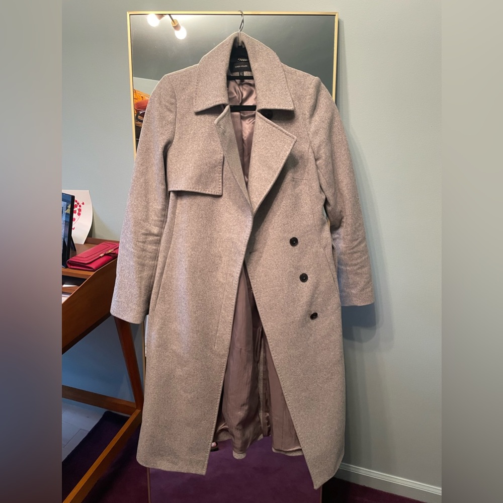 Wool trench coat from Karen Millen. Perfect condition.